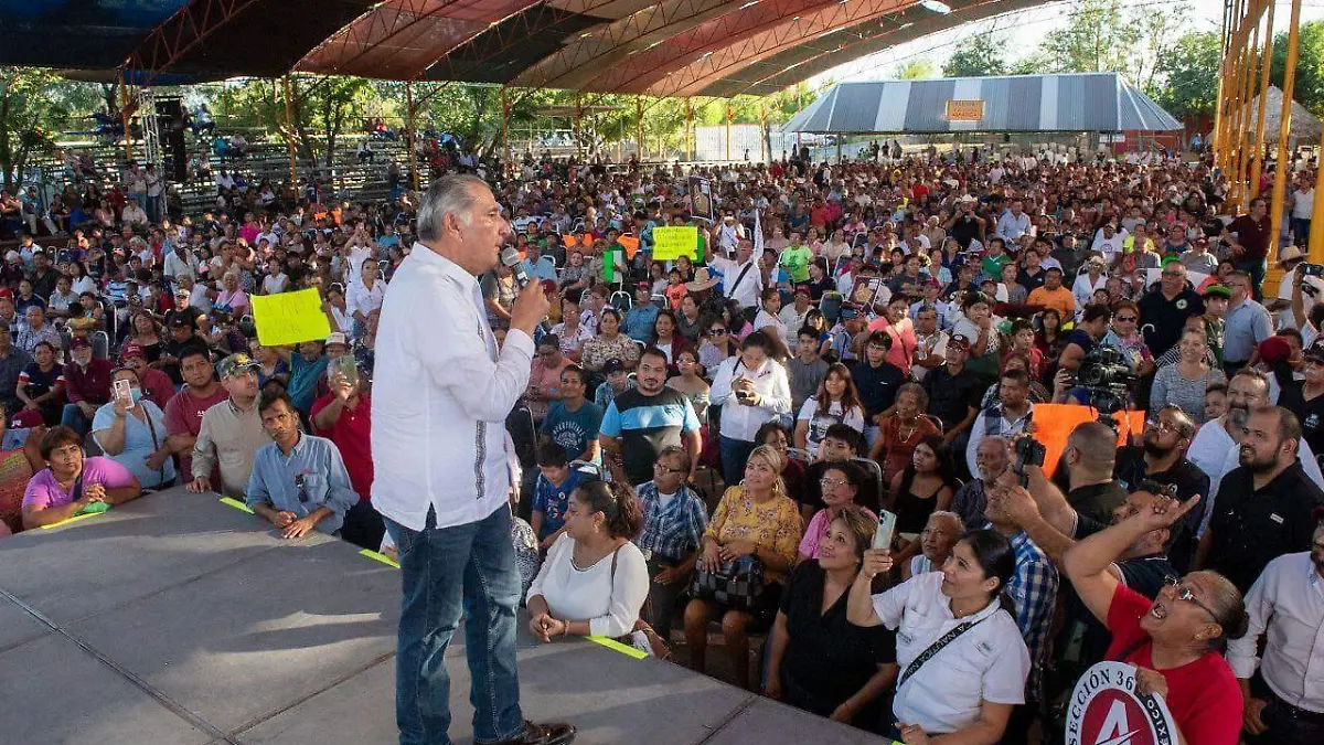 Adán Augusto estuvo en Tamaulipas como parte de su gira por el país Facebook